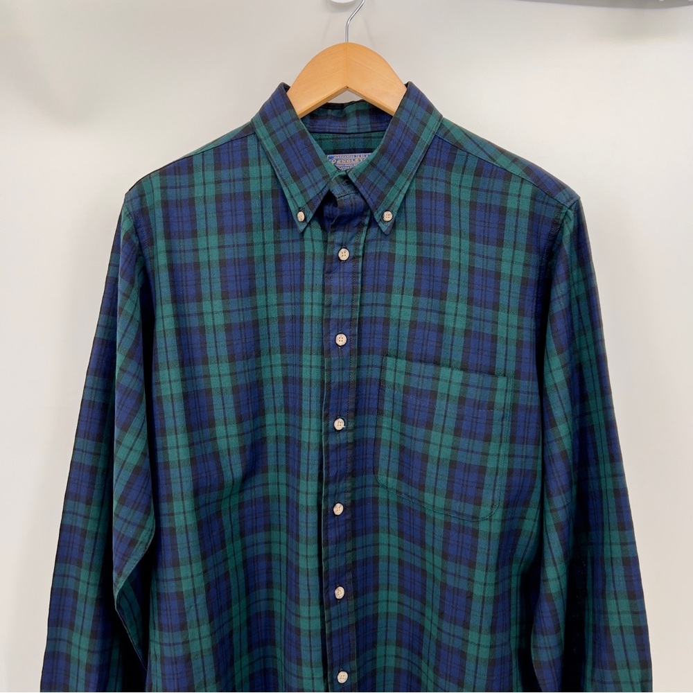 Vtg Pendleton Sir Pendleton Wool Button Up Shirt … - image 5